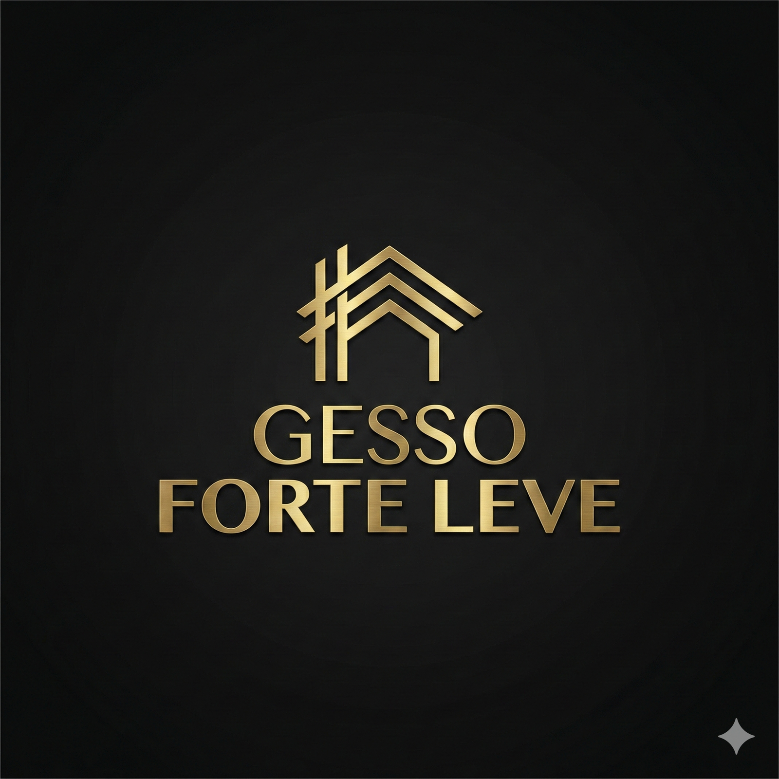 Logo Gesso Forte Leve - forro de gesso e drywall em Vitória ES